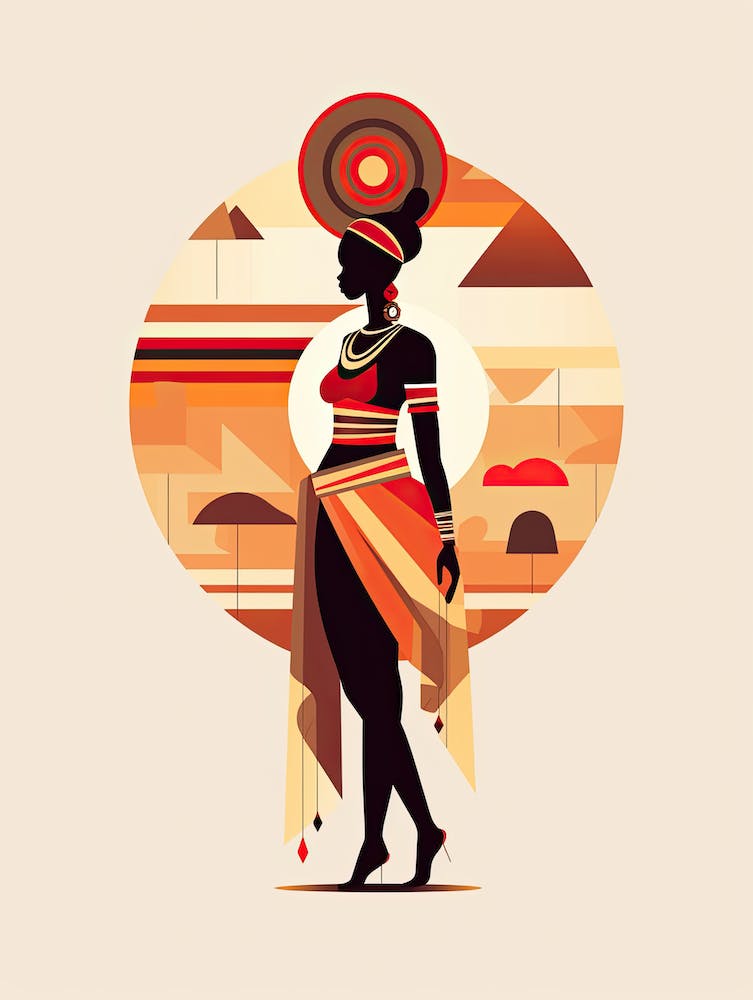 African Tribal Queen