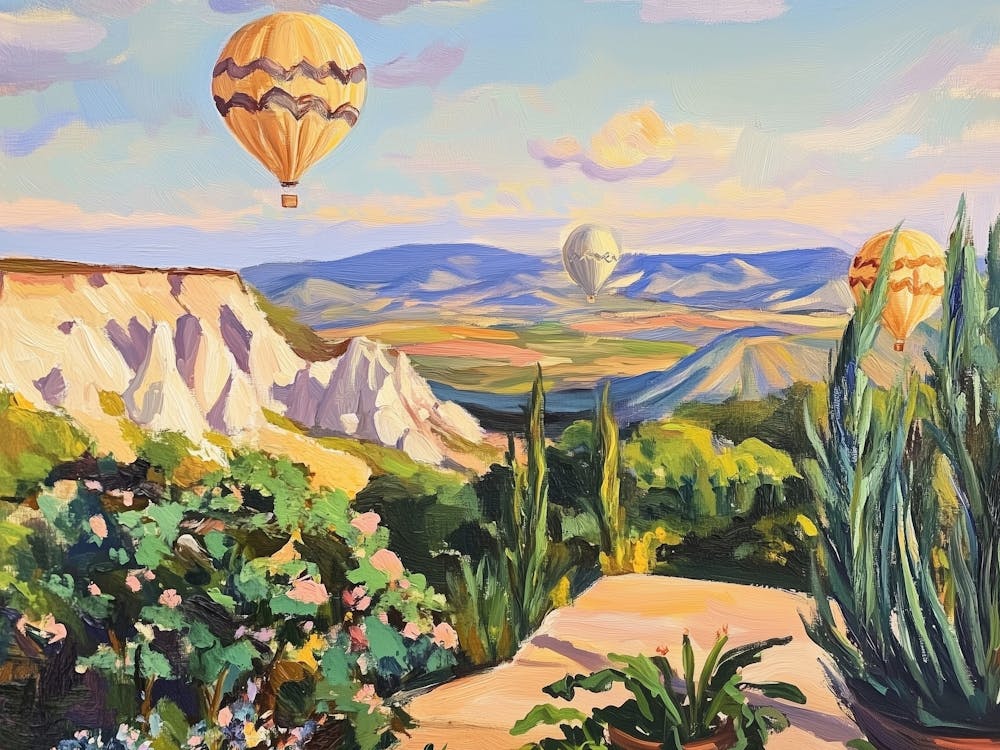 Cappadocia Turkey Hot Air Balloons