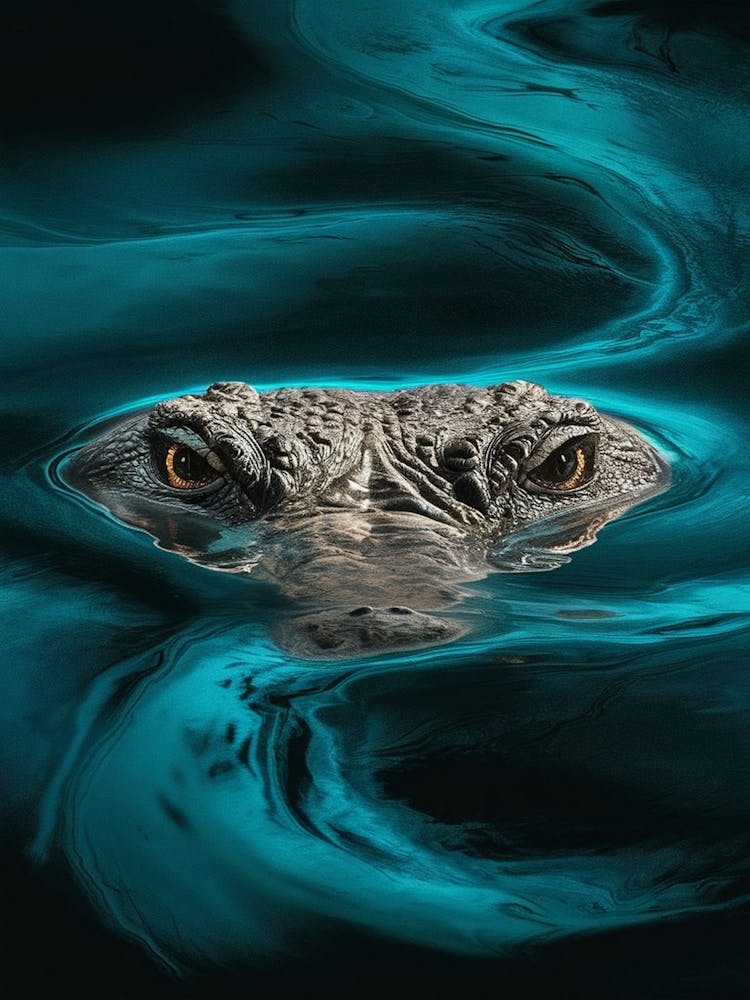 Alligator Canvas Print