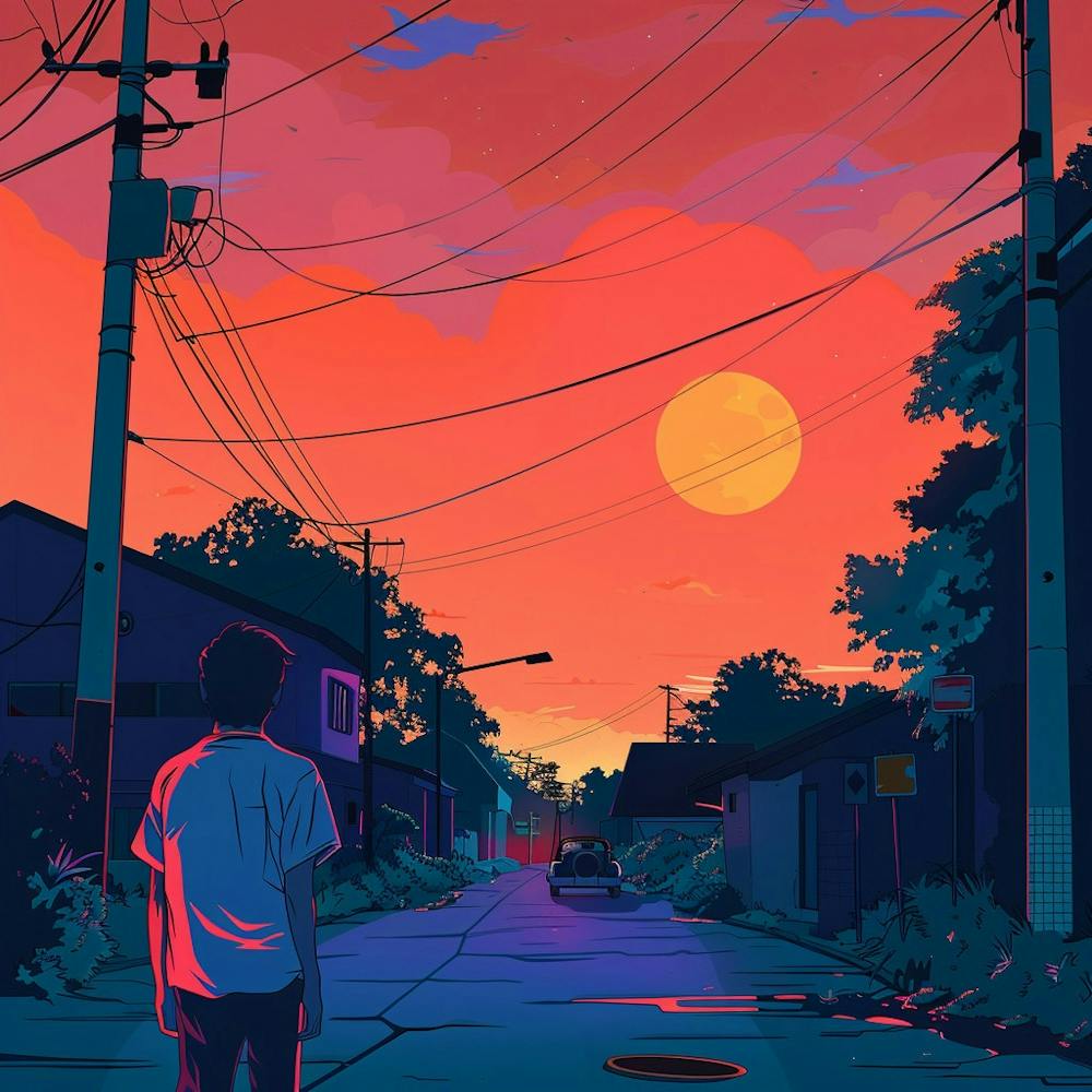Sunset Painting, Sunset Painting, Sunset Painting