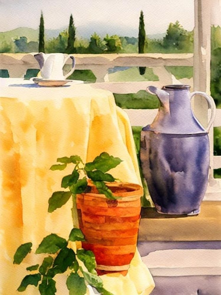 Huckleberry 2 Italian Watercolour fruit