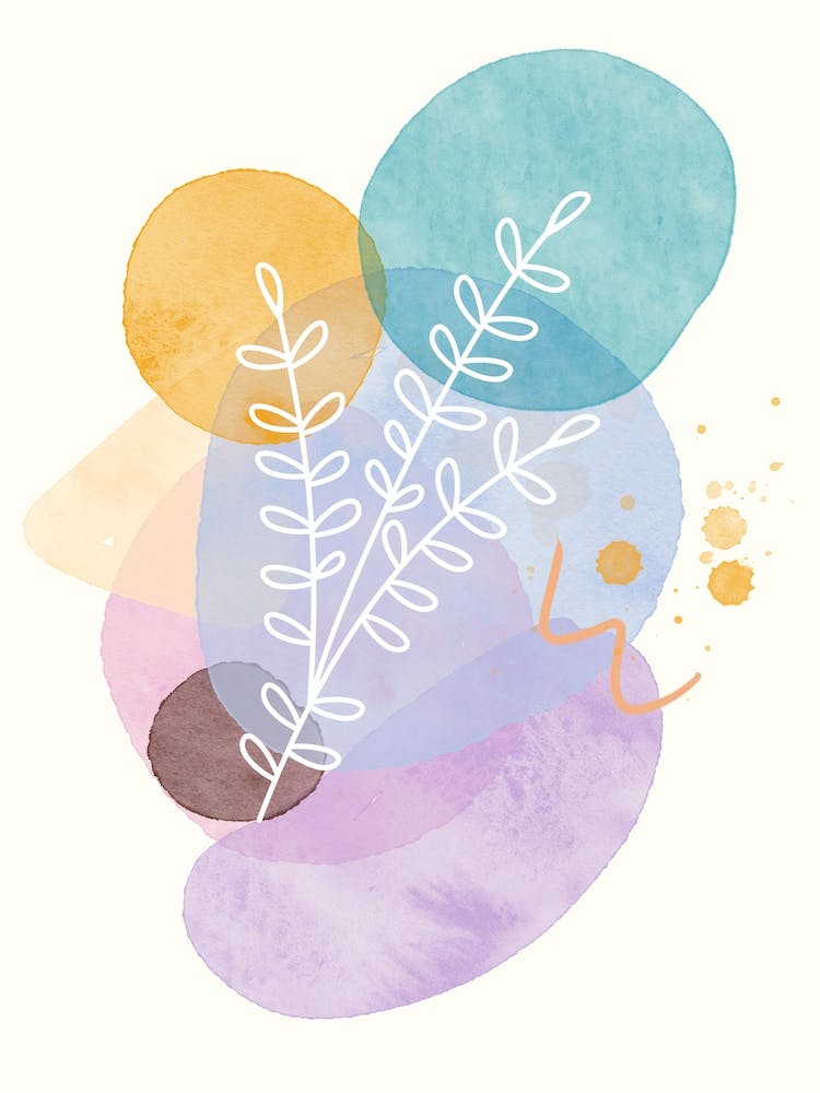 Watercolor Abstract Illustration