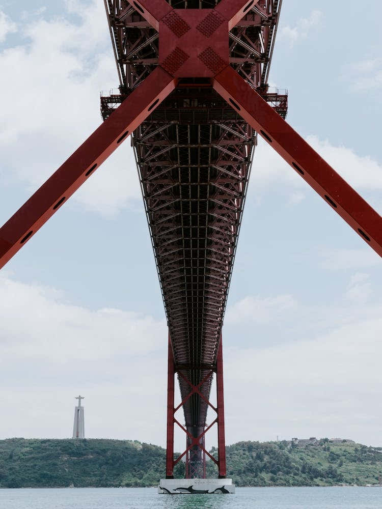 The 25 de Abril Bridge in Lisbon