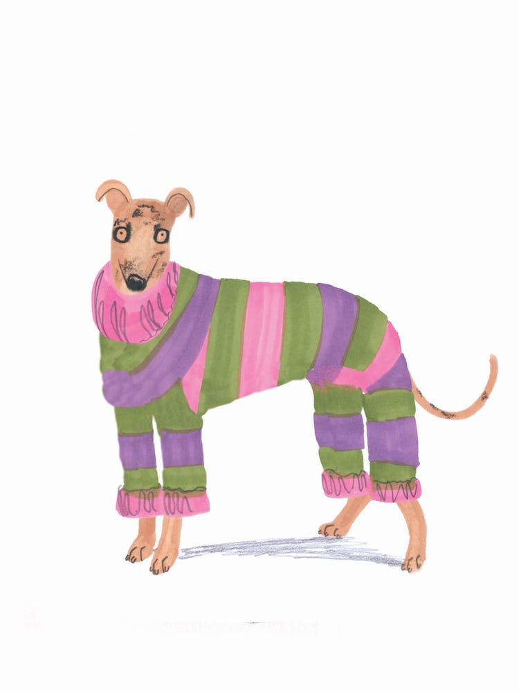 Greyhoung Onesie