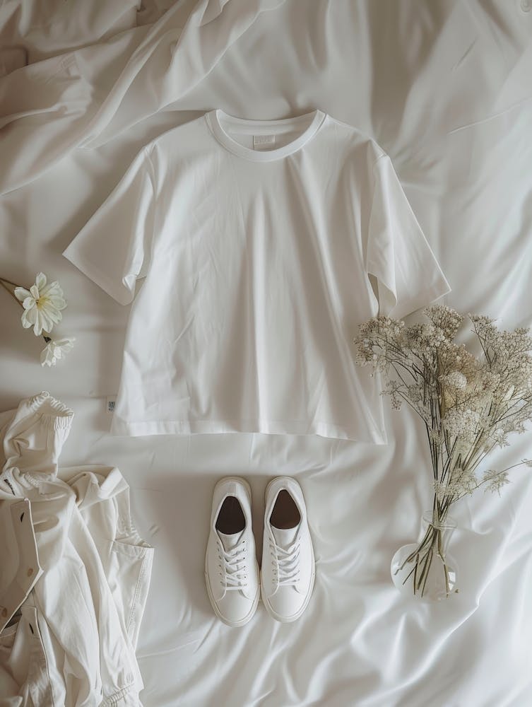 White Tee