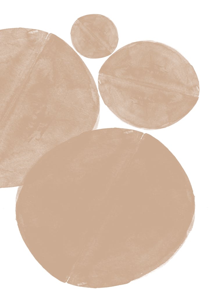 Beige Circle