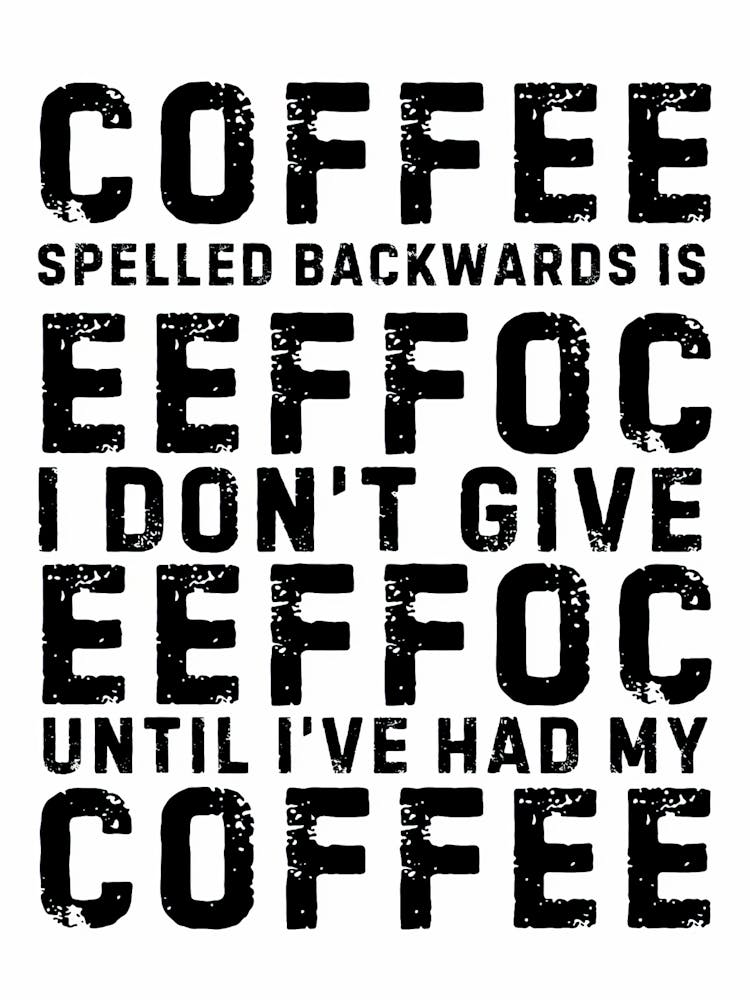 Coffee Spellbackwards