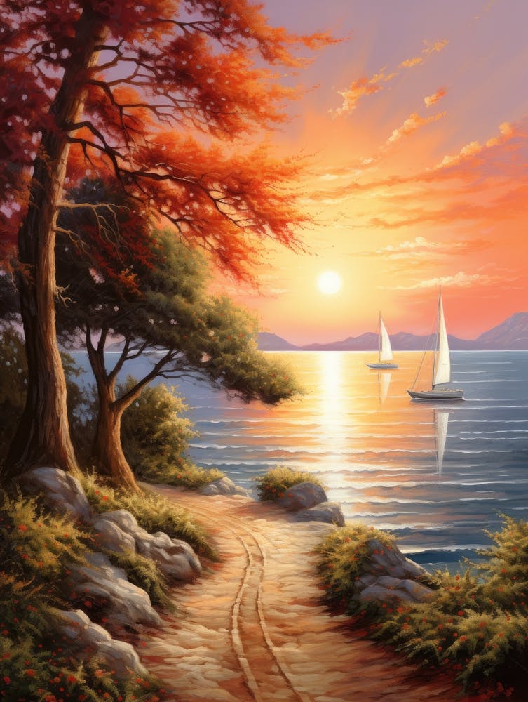 Sunset At The Beach 9