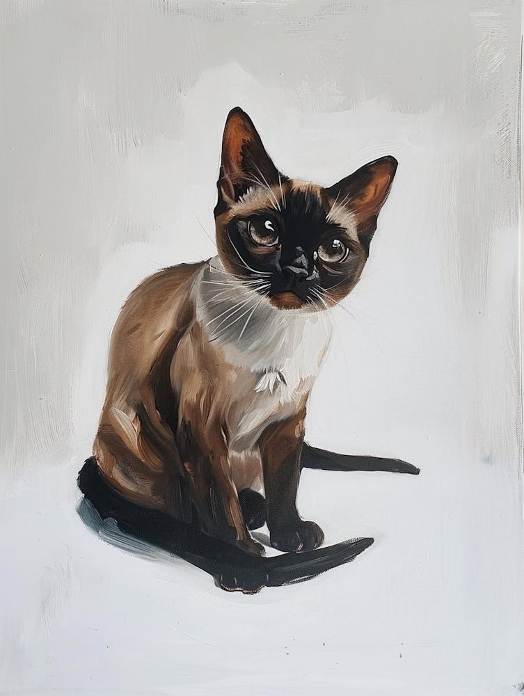 Tokinese Cat Painting 3