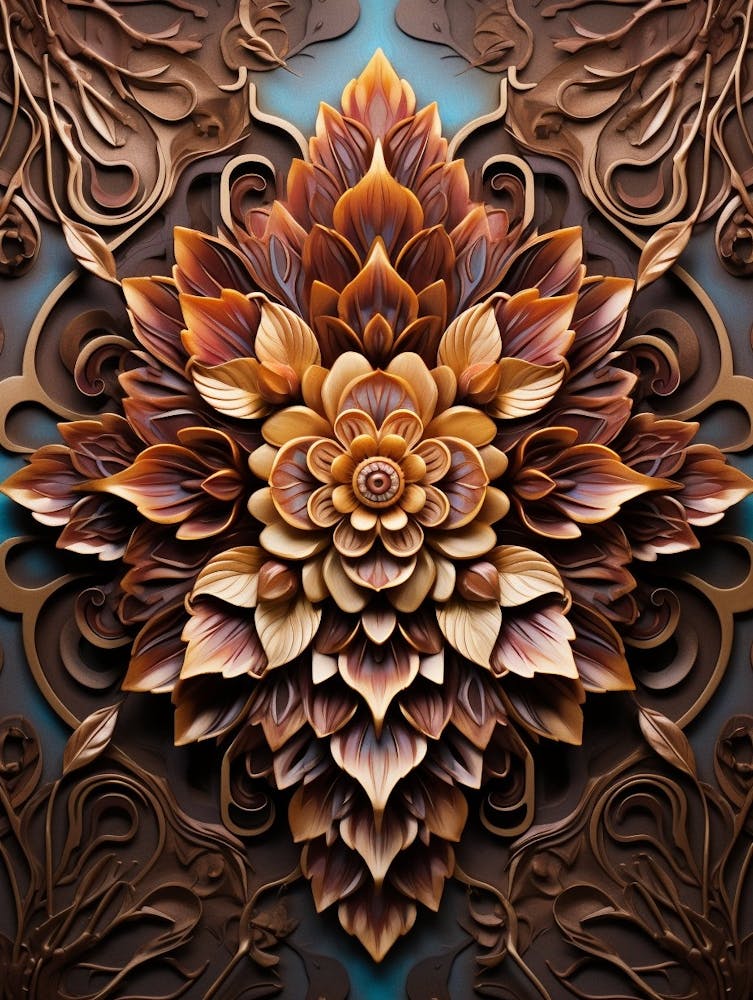 Symmetrical Mandalas Geometric Illustration 8