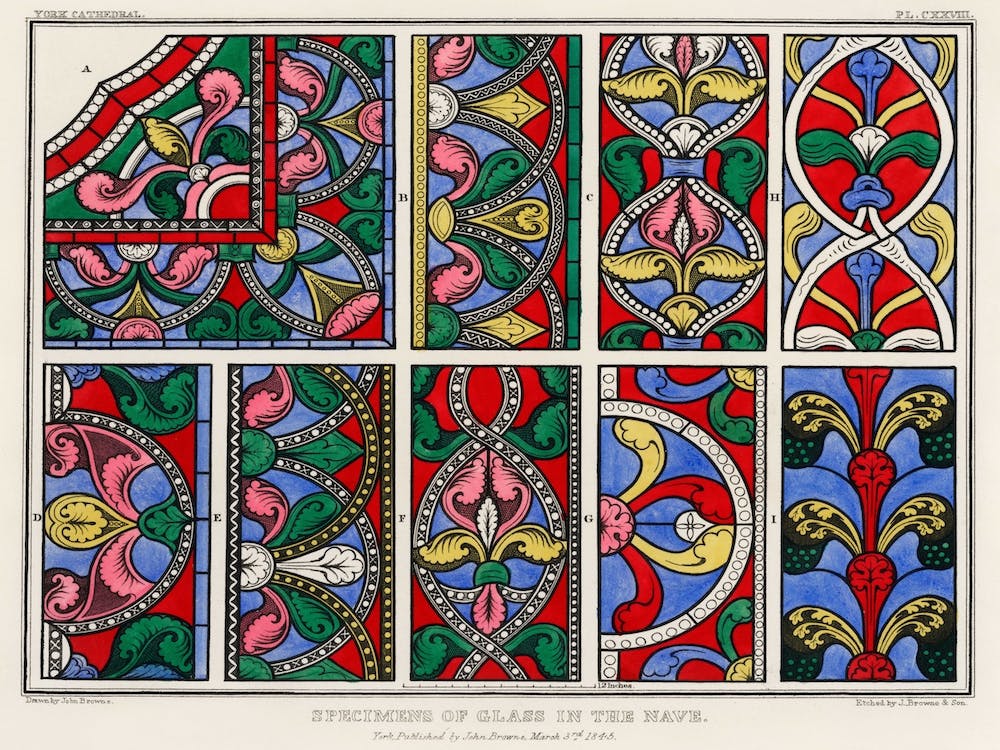Vintage Stained Glass