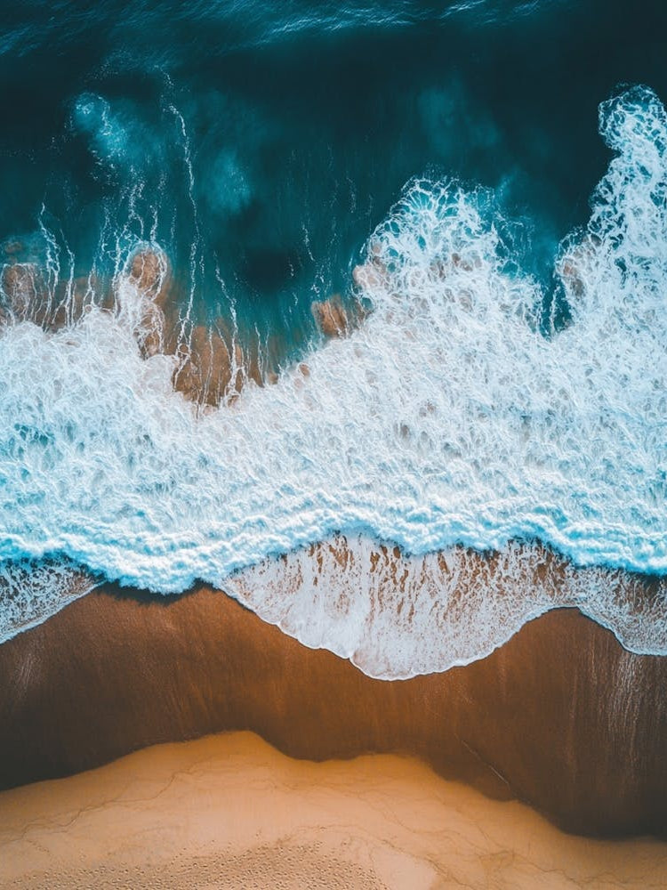 Aerial View Of A Beach 144
