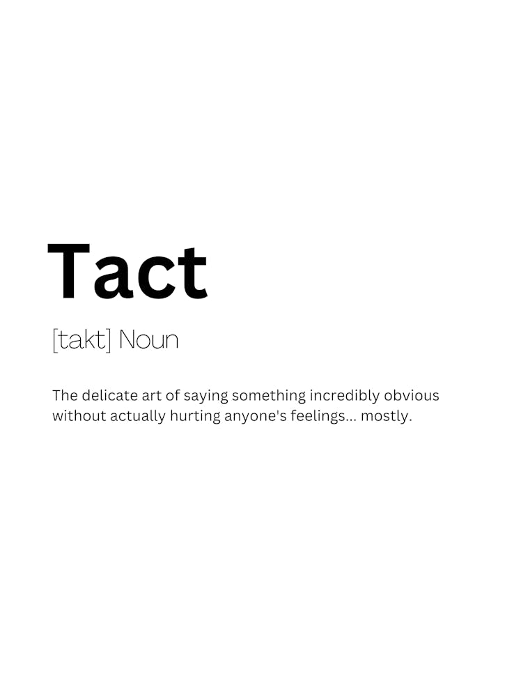 Tact Definition Meaning