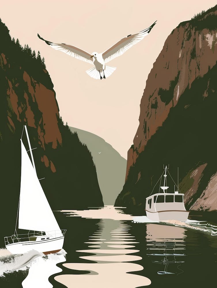Sailboats On The Water 5