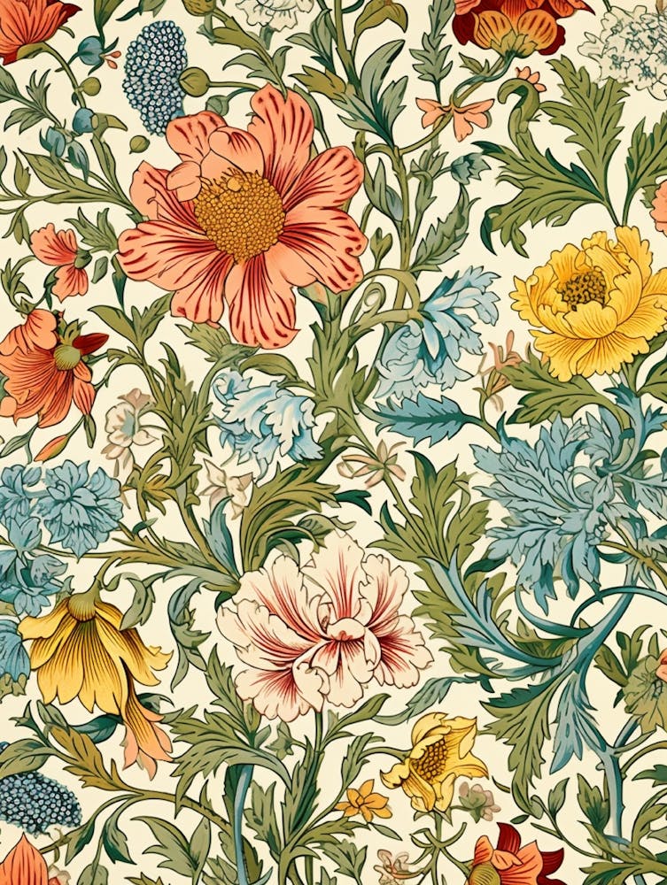 Blumen Tapete 254