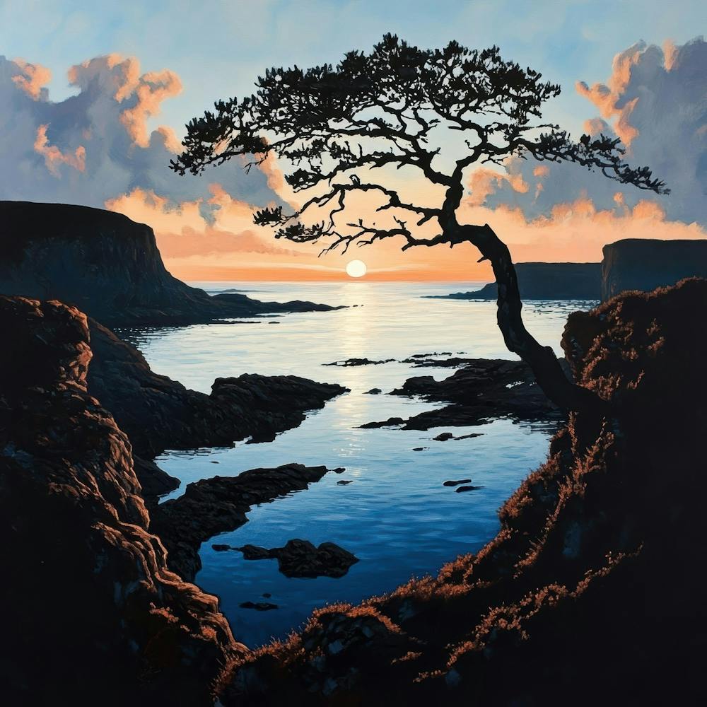 Sunset On The Cliffs 4