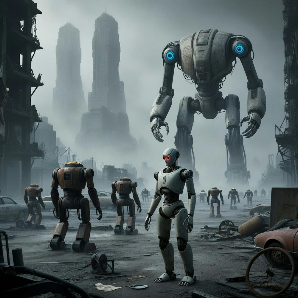 A DESTROYED CYBER WORLD