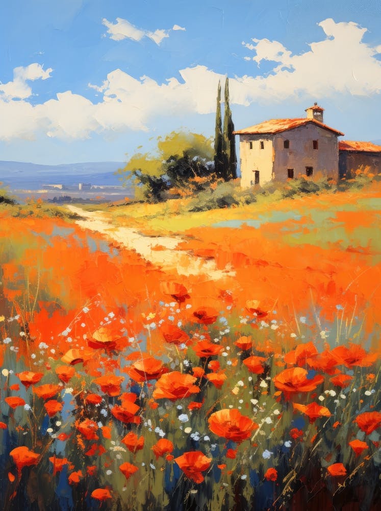 Tuscan Poppies 2