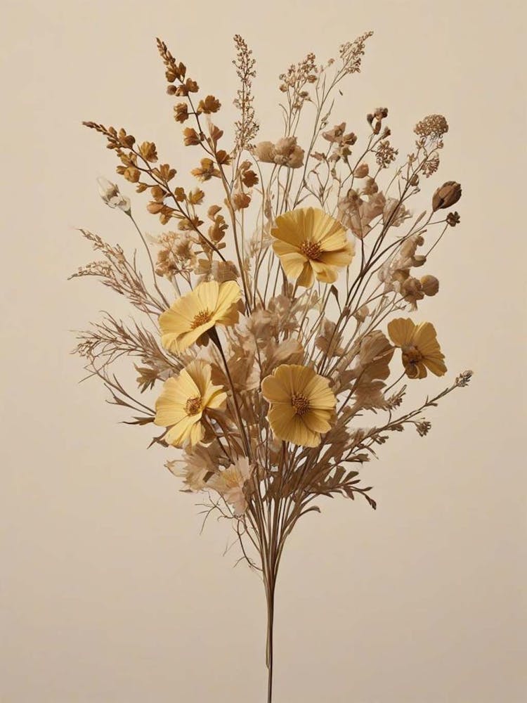 Fleurs Sechees, Dried Flowers Affiche d'exposition 23 (6)
