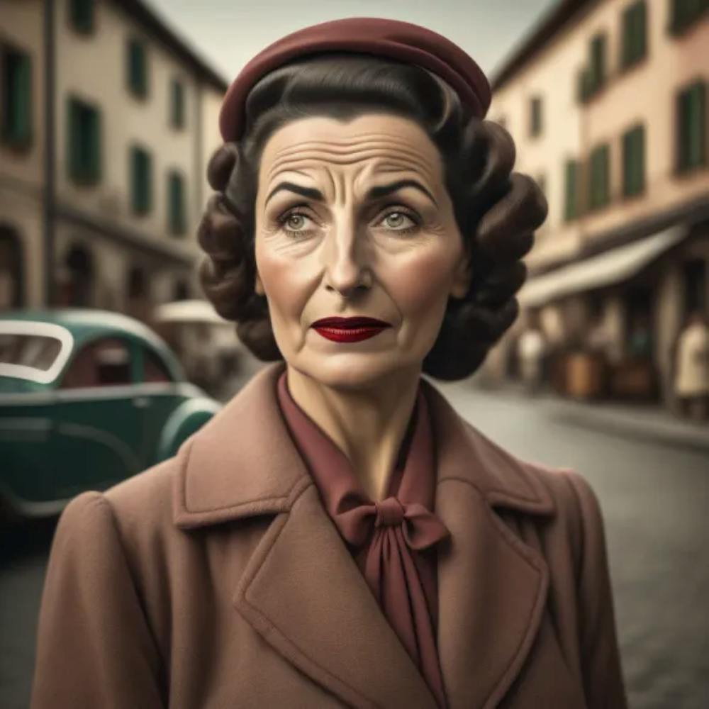 Woman In The Street