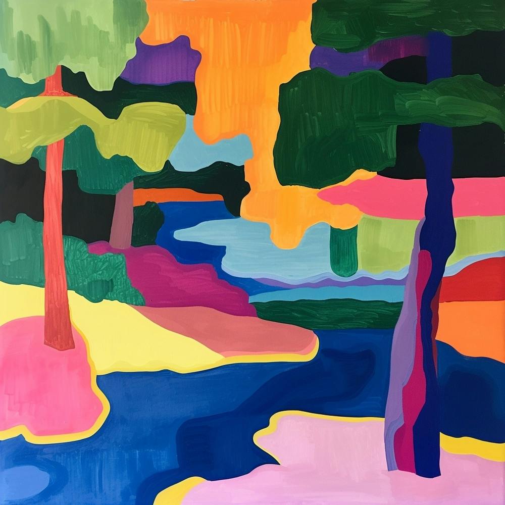 Abstract Park Collection Vondelpark Amsterdam 2