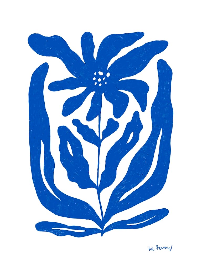 Blue Flower Collection 3