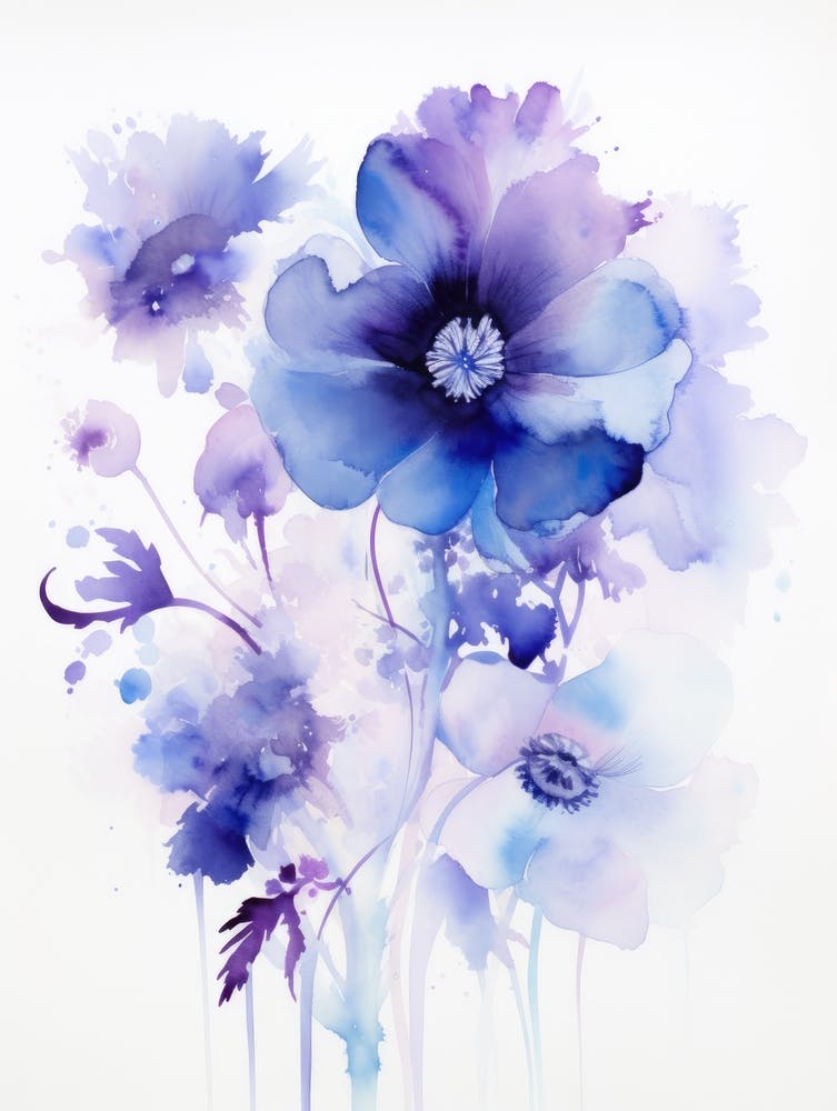 Aquarell Blumen 9
