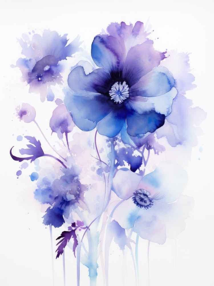 Watercolor Flowers 9