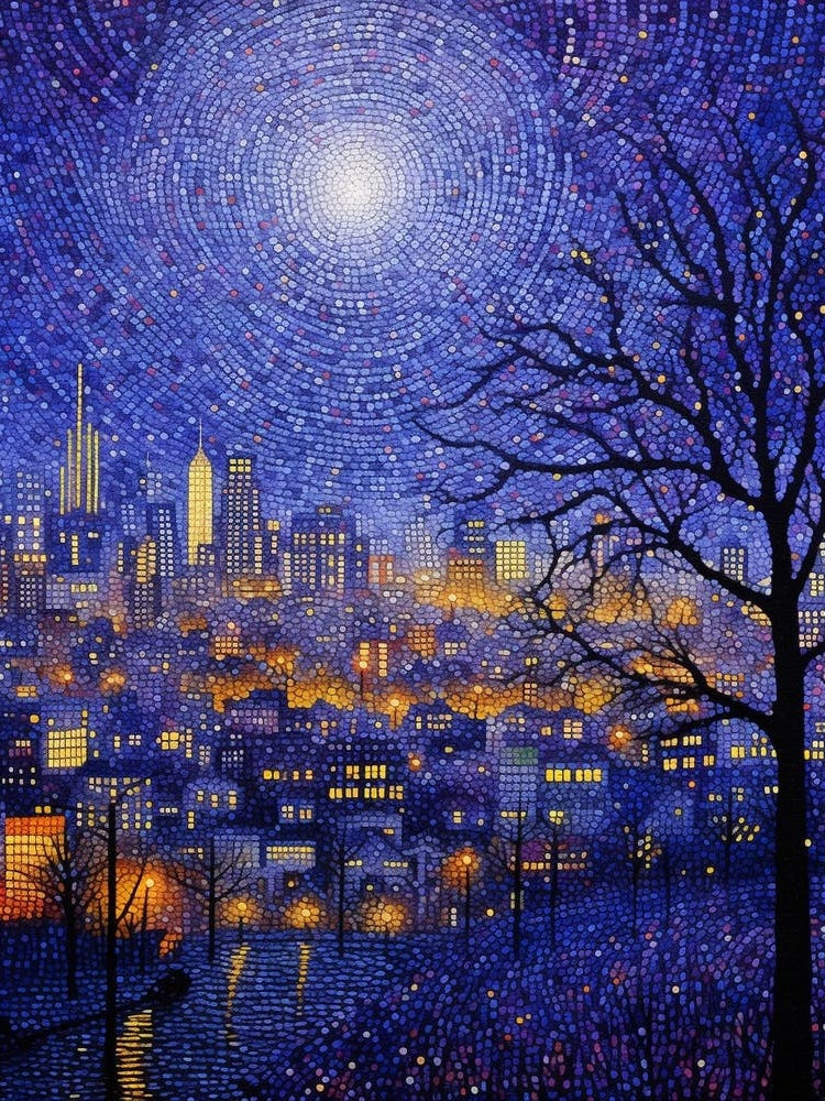 Vancouver Washington Pointillism 1