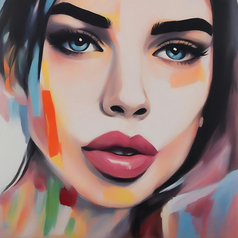 Abstract Of A Woman
