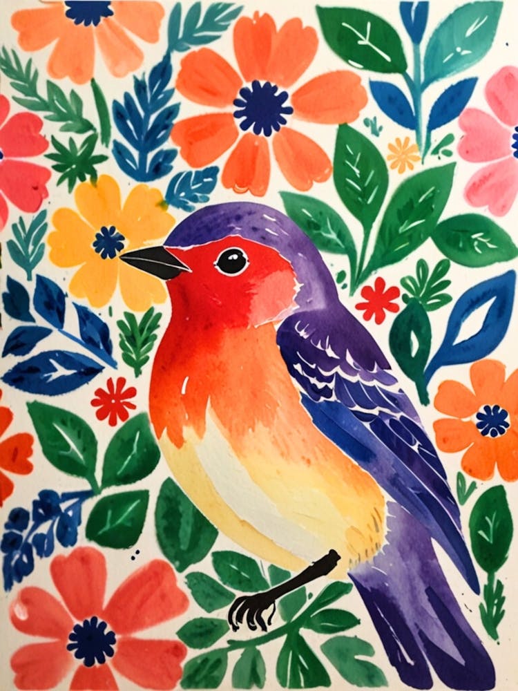 Bird In The Garden 1