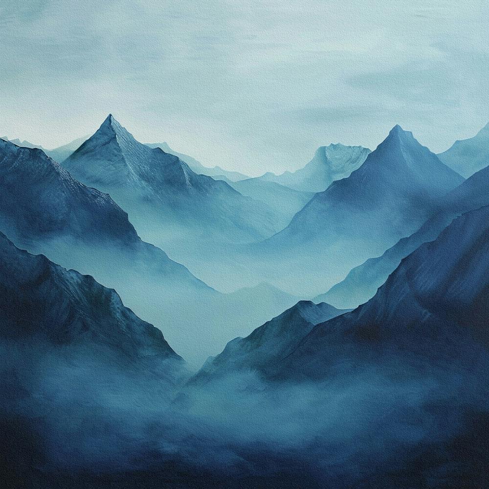 Poster Canvas Mountain 34