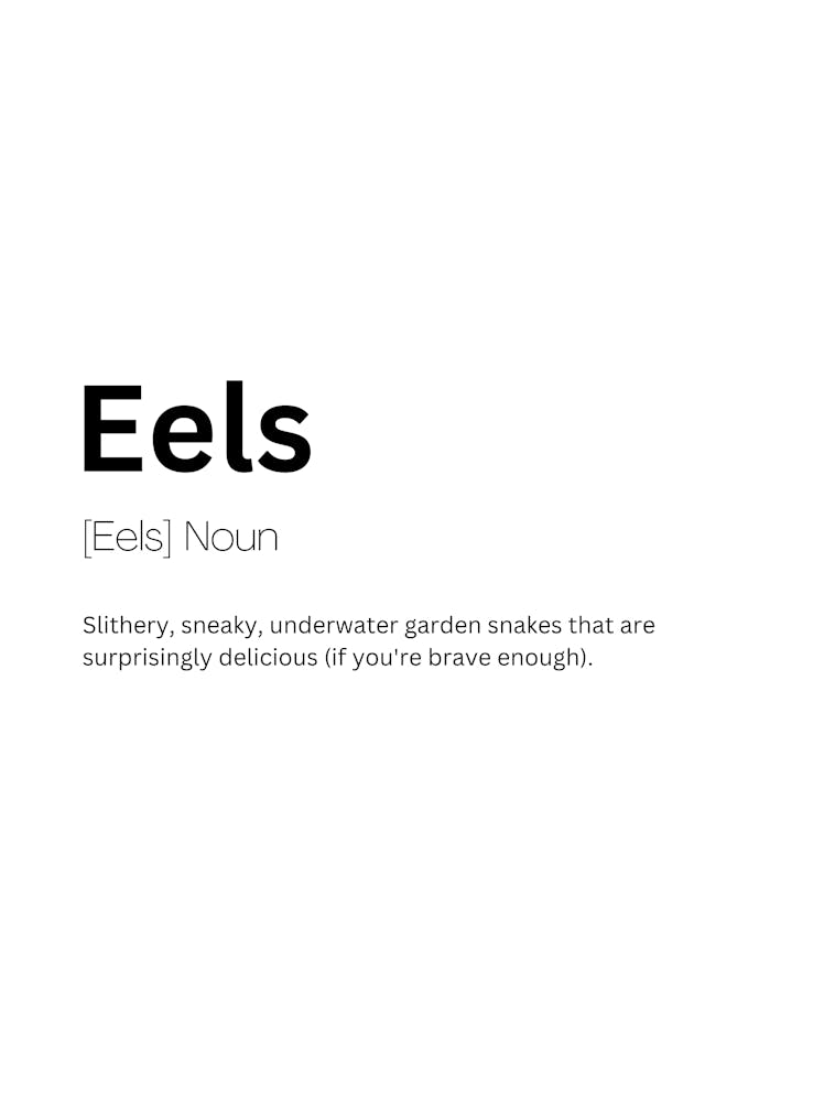 Eels Definition Meaning