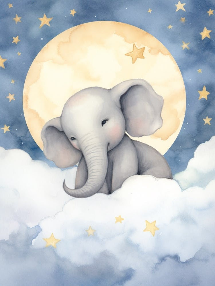 Sleeping Baby Elephant 2