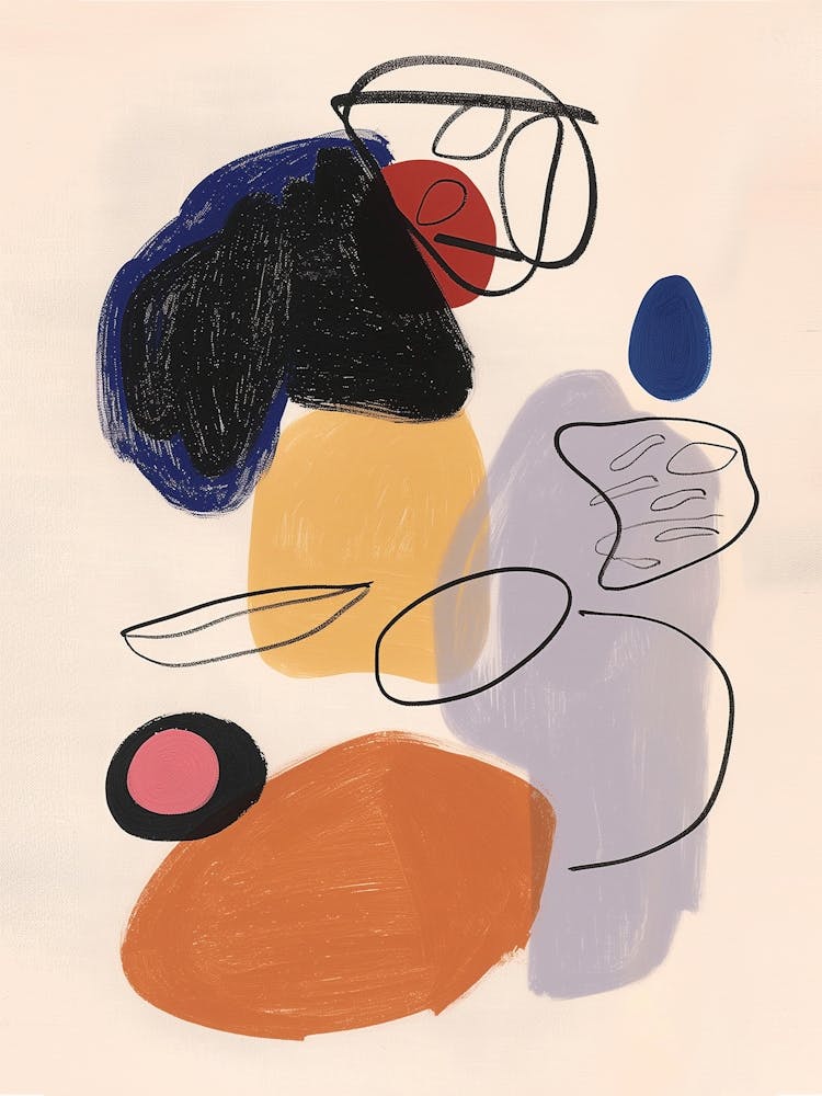 Crayon And Acrylic 1