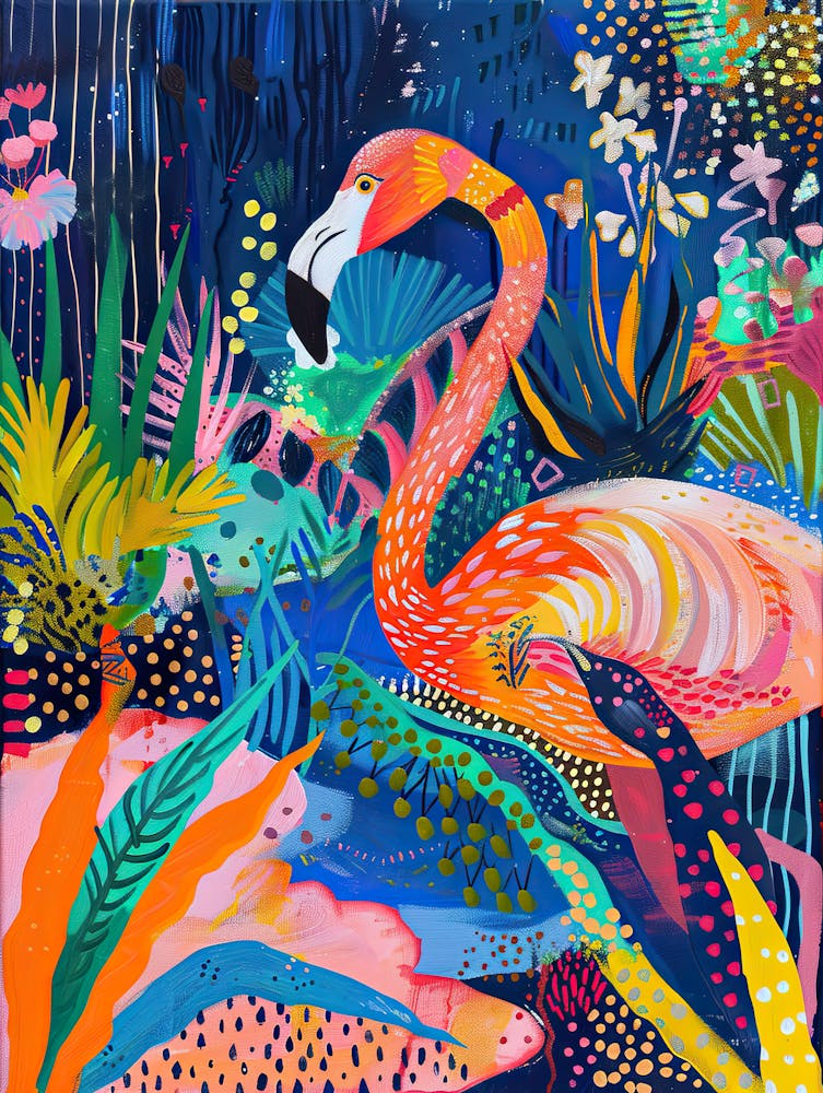 Wilde Oase Matisse-Stil