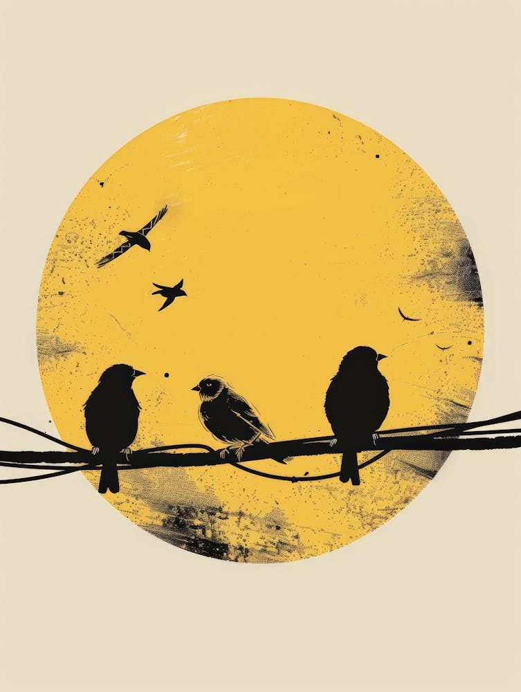 Birds On Wire