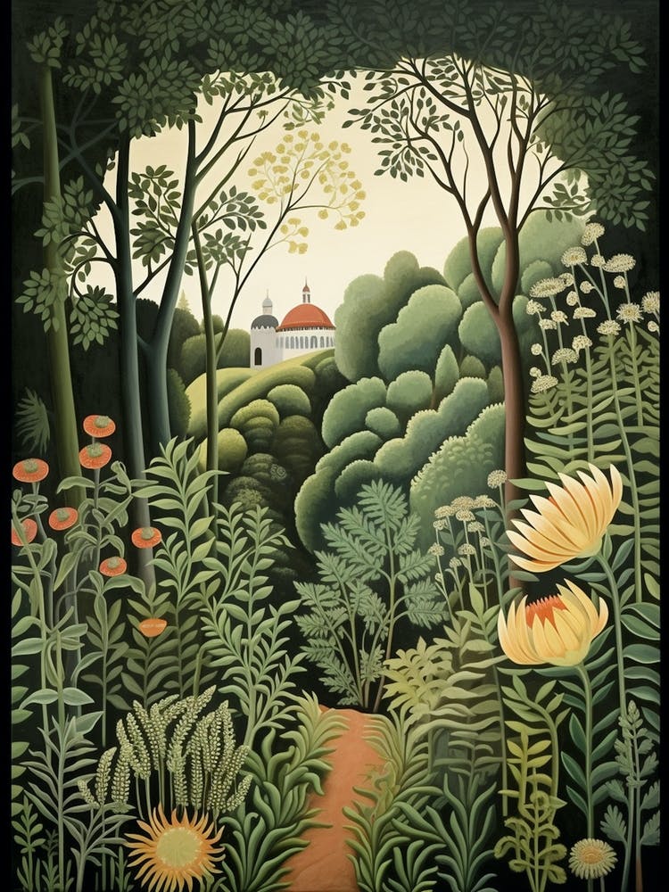 Dumbarton Oaks Usa Henri Rousseau Style 1