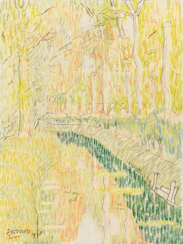 Navigates Between Trees, Jan Toorop