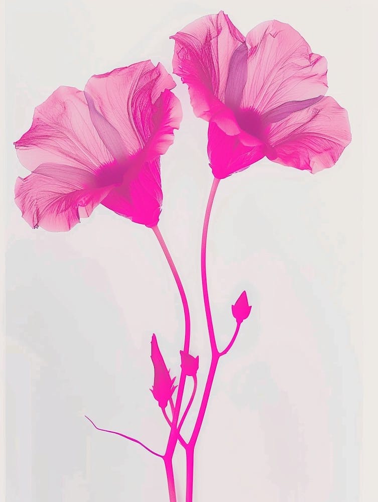 Hot Pink Morning Glory 2