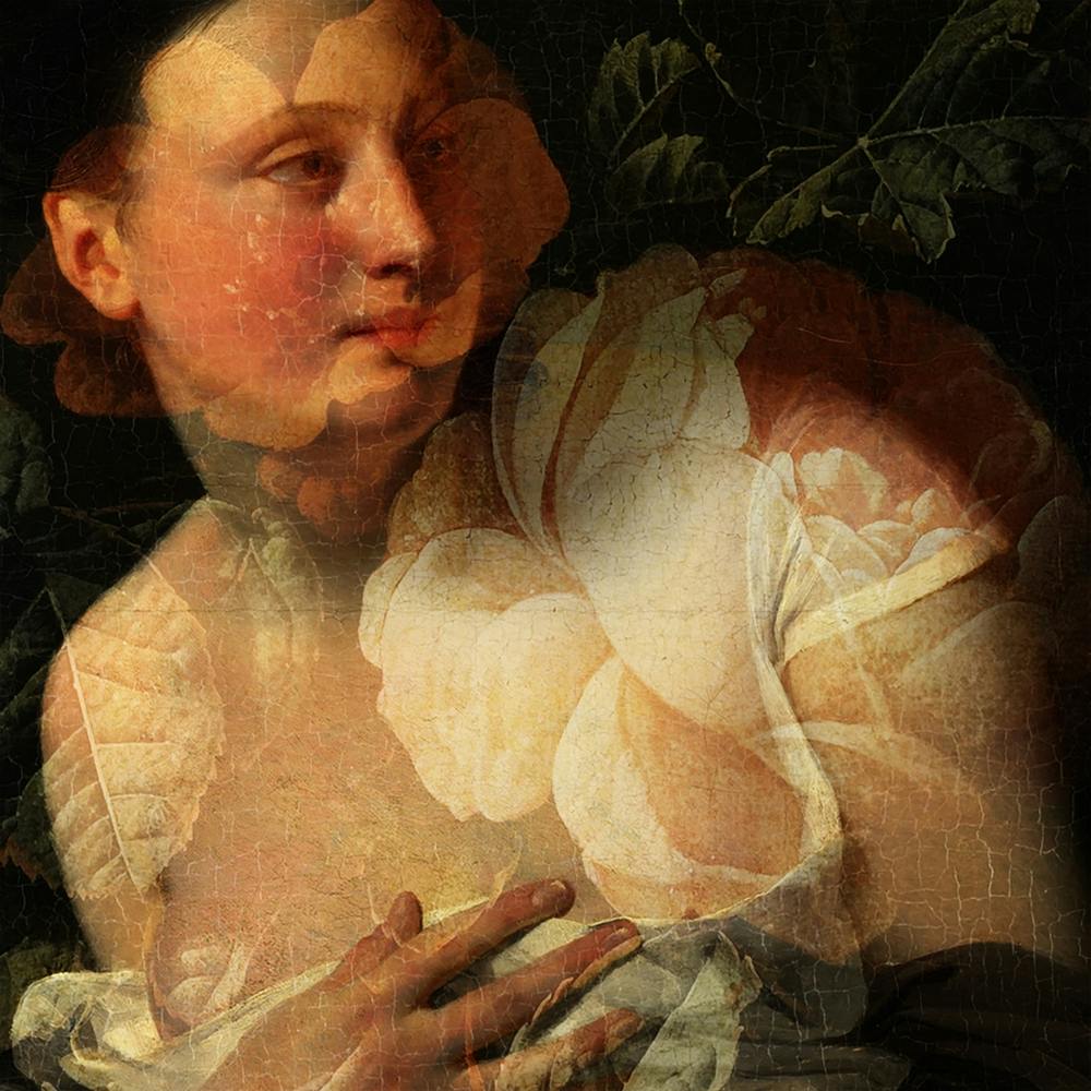 Woman With Flowers