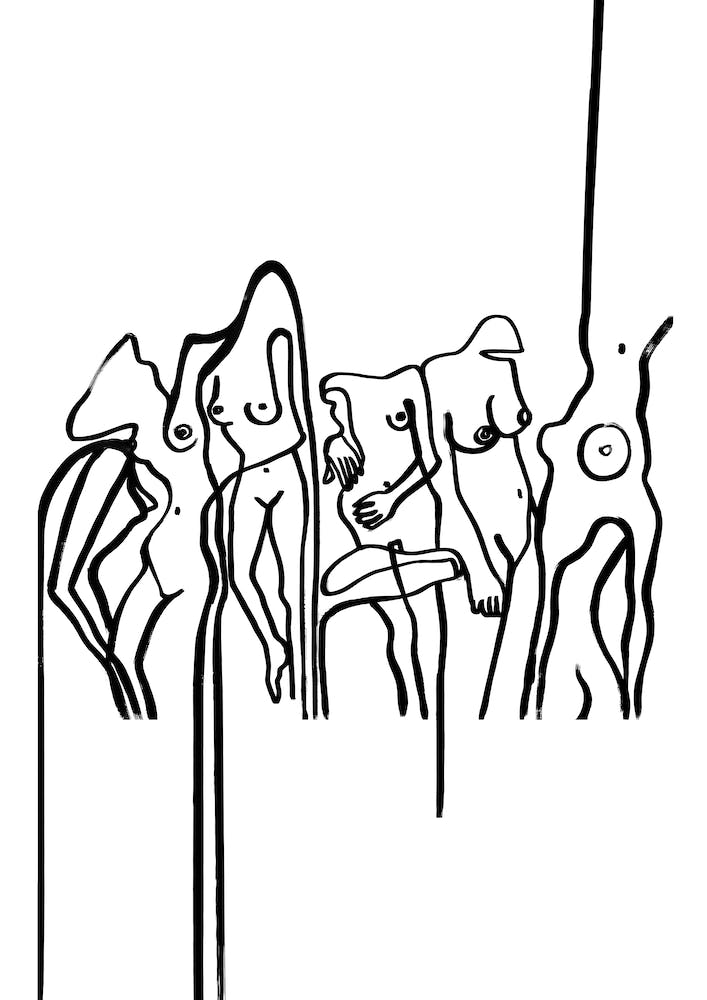 Nudists Bw