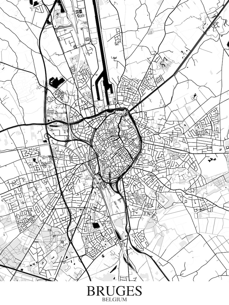 Bruges White Black