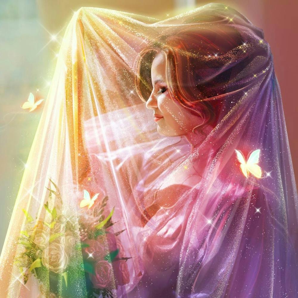Bride In A Veil