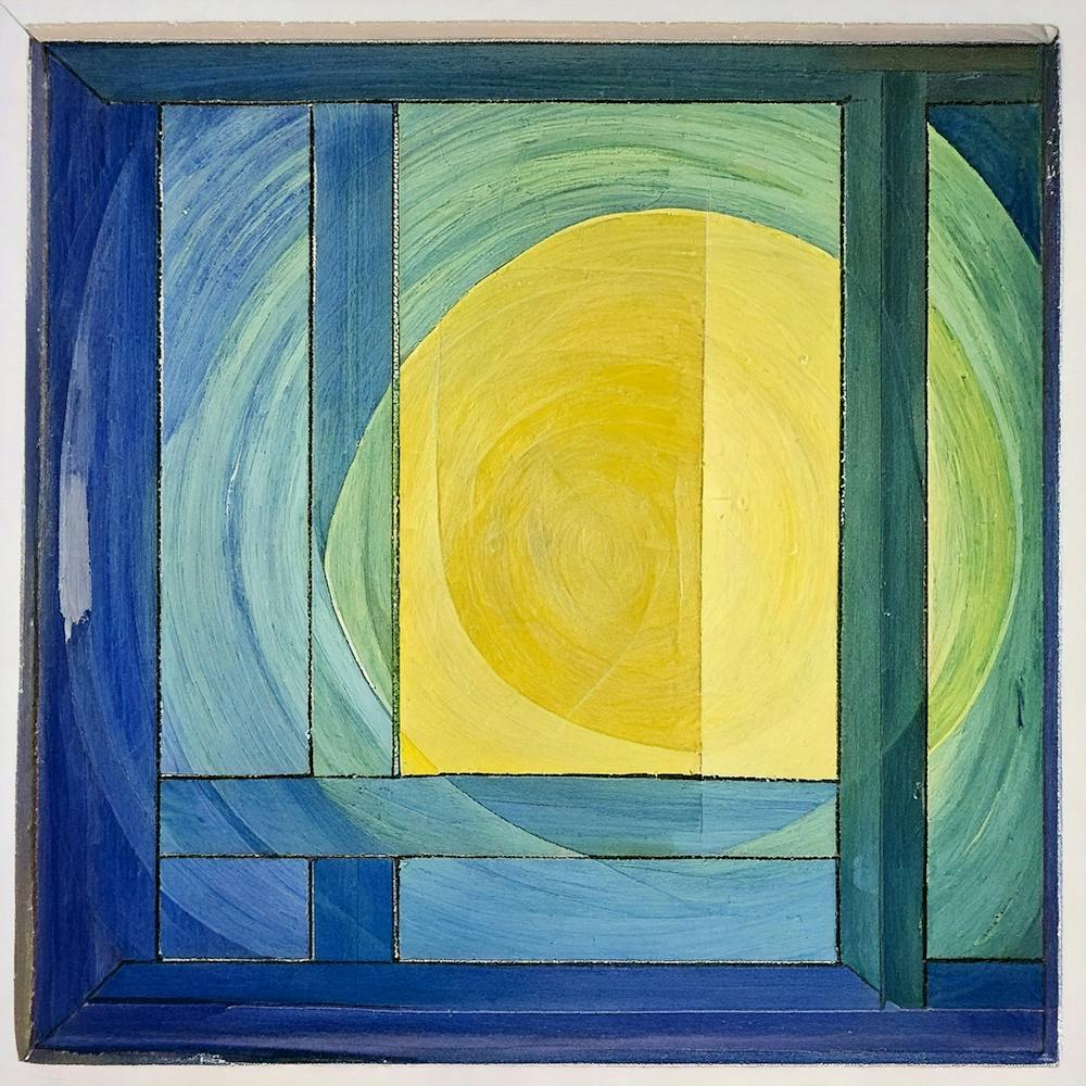 'Sunrise' abstract art 2