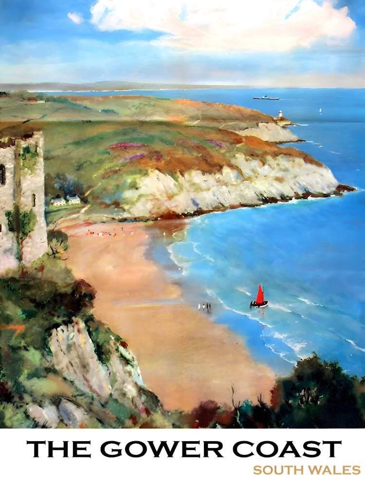 The Gower Coast, South Wales, Scotland