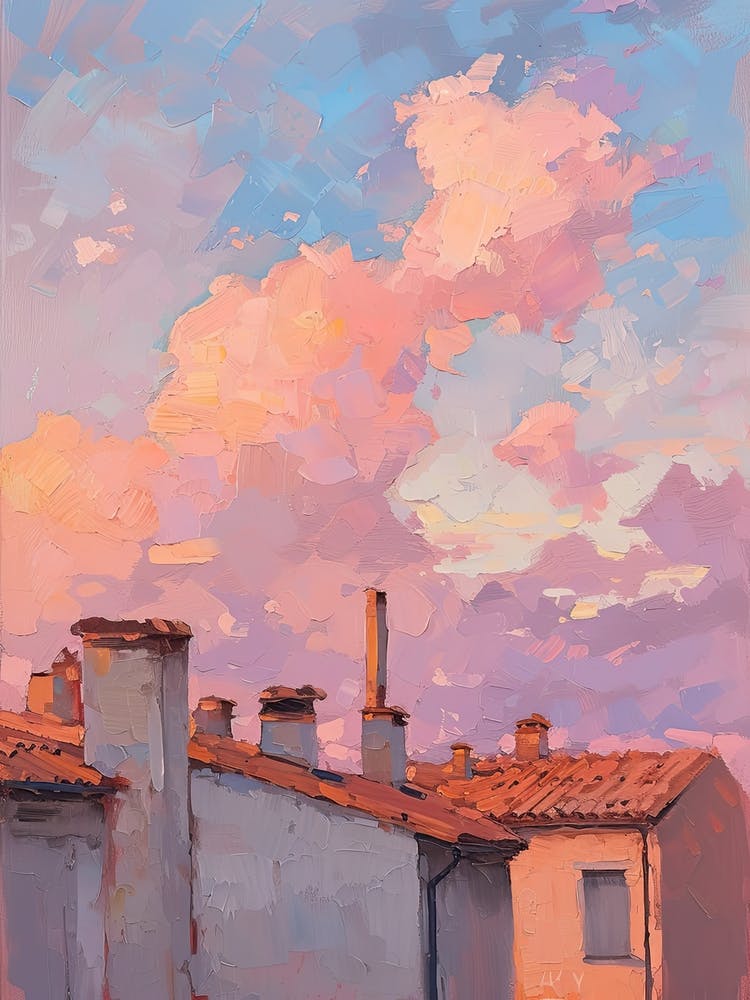 Nice Rooftops Morning Skyline 4