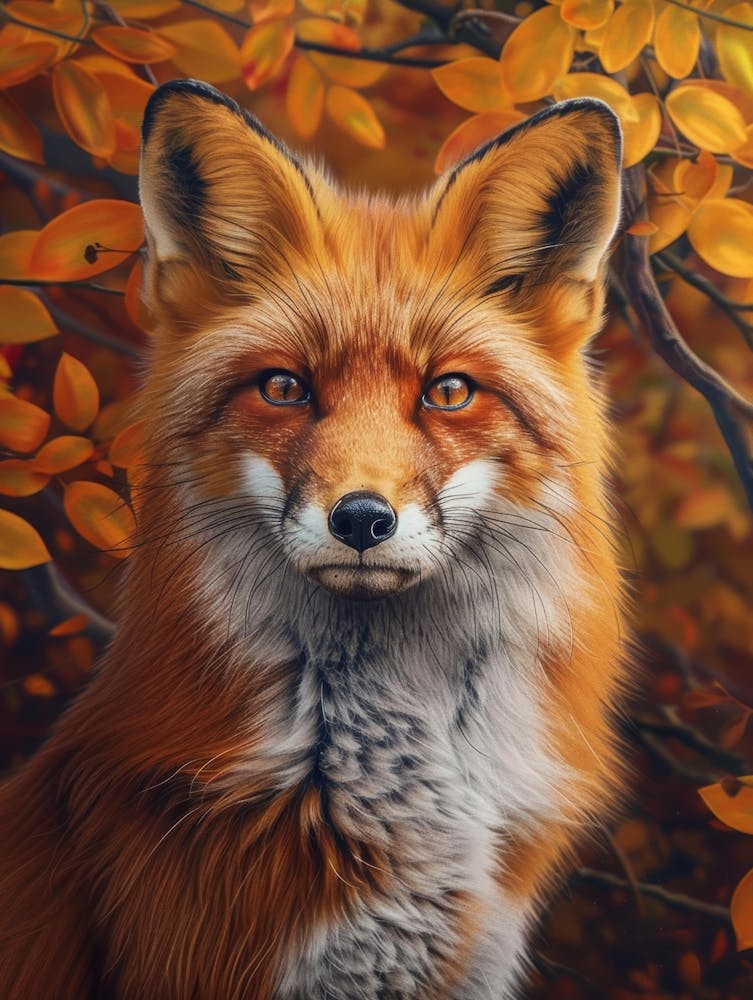 Fuchs im Herbst
