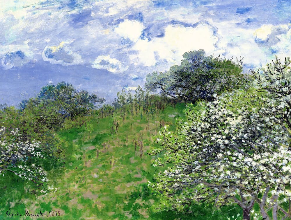 Claude Monet - Apple Blossoms 1