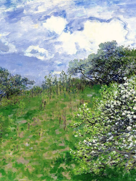 Claude Monet - Apple Blossoms 1